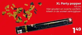 Trekpleister XL Party popper aanbieding