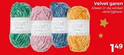 Trekpleister Velvet garen aanbieding