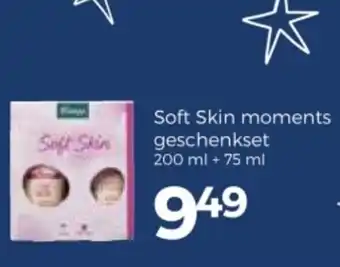Trekpleister Soft Skin moments geschenkset aanbieding