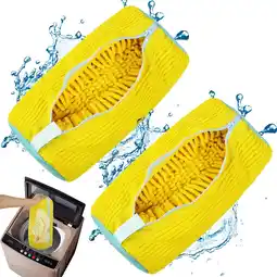 Amazon HOTUT Duurzame Sneaker Waszakken, 2 stks Schoen Waszakken voor Wasmachine aanbieding