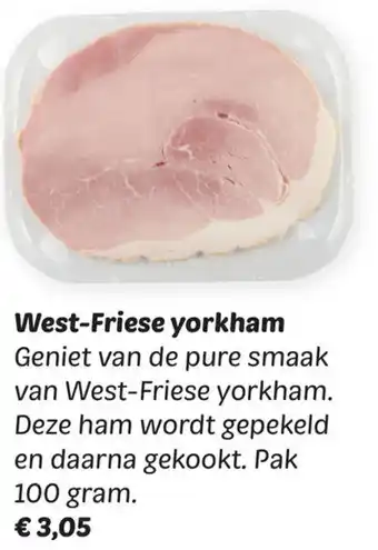 Dekamarkt West-Friese yorkham aanbieding