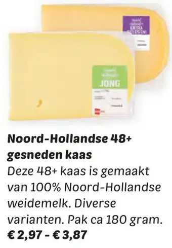 Dekamarkt Noord-Hollandse 48+ gesneden kaas aanbieding