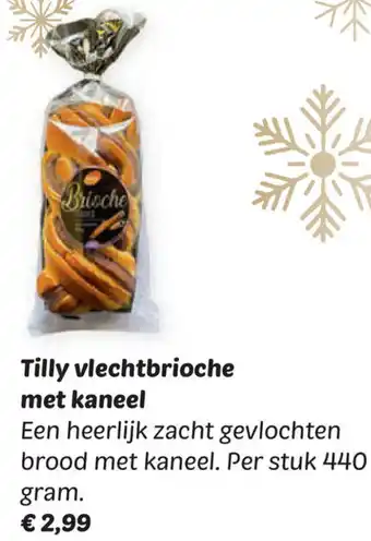 Dekamarkt Tilly vlechtbrioche met kaneel aanbieding