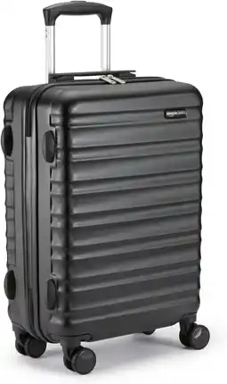 Amazon Amazon Basics Reiskoffer, trolley met zwenkwielen, 55 cm handbagage, goedgekeurd aanbieding