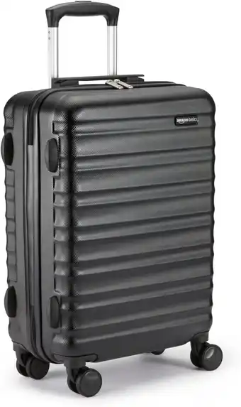 Amazon Amazon Basics Reiskoffer, trolley met zwenkwielen, 55 cm handbagage, goedgekeurd aanbieding