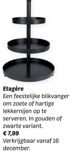 Dekamarkt Etagère aanbieding