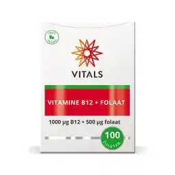 Plein.nl Vitals Vitamine B12 Met Folaat 100 aanbieding