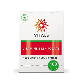 Plein.nl Vitals Vitamine B12 Met Folaat 100 aanbieding