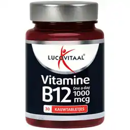 Plein.nl 2+2 gratis: Lucovitaal Vitamine B12 1000mcg 30 aanbieding