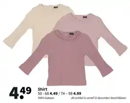 Wibra Shirt aanbieding