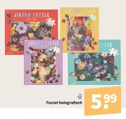 Wibra Puzzel holografisch aanbieding