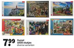 Wibra Puzzel 1000 stukjes aanbieding