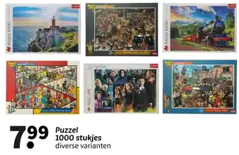 Wibra Puzzel 1000 stukjes aanbieding
