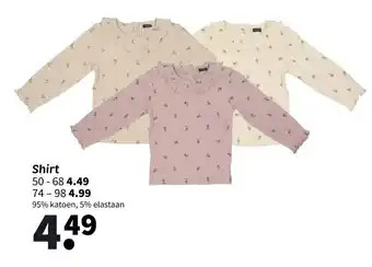 Wibra Shirt aanbieding