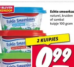 Nettorama Echte smeerkaas aanbieding