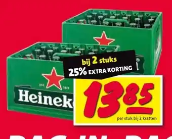 Nettorama Heinek aanbieding