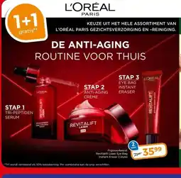 Trekpleister L'ORÉAL PARIS KEUZE UIT HET HELE ASSORTIMENT VAN L'ORÉAL PARIS GEZICHTSVERZORGING EN -REINIGING. aanbieding