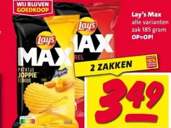 Nettorama Lay's Max aanbieding