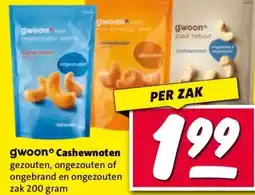 Nettorama gwoon° Cashewnoten aanbieding