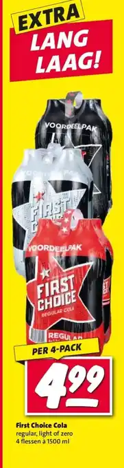 Nettorama First Choice Cola aanbieding