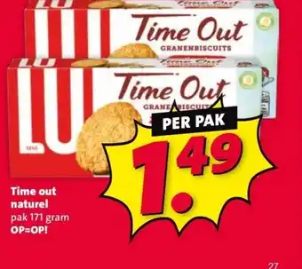 Nettorama Time out naturel aanbieding