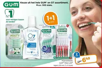 Trekpleister Keuze uit het hele GUM® en 07 assortiment. aanbieding