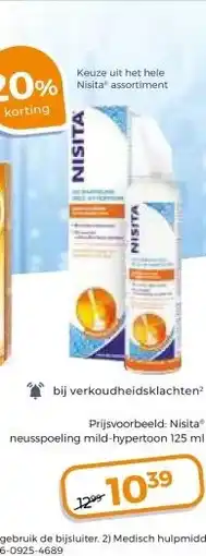 Trekpleister NISITA aanbieding