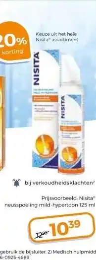 Trekpleister NISITA aanbieding