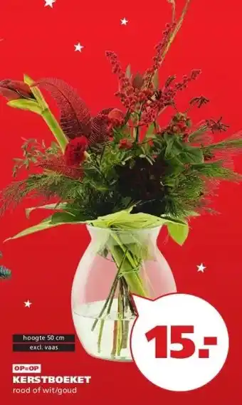 Ranzijn KERSTBOEKET aanbieding