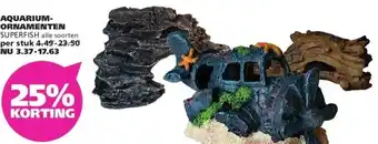 Ranzijn AQUARIUM- ORNAMENTEN SUPERFISH aanbieding