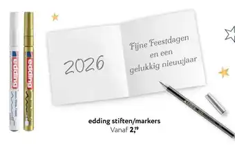Primera edding stiften/markers Vanaf 2,19 aanbieding