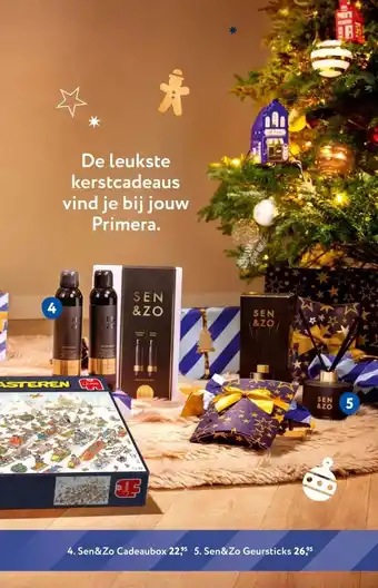 Primera De leukste kerstcadeaus vind je bij jouw Primera. aanbieding