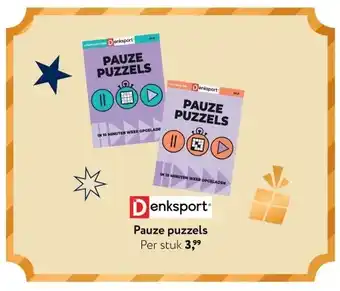 Primera Pauze puzzels Per stuk 3,99 aanbieding