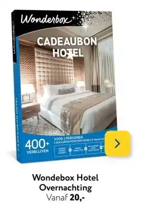 Primera Wondebox Hotel Overnachting aanbieding