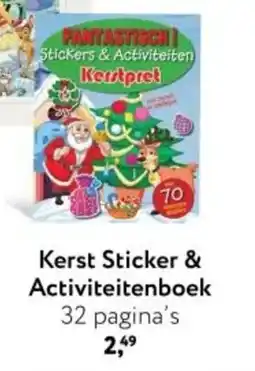 Primera Kerst Sticker & Activiteitenboek aanbieding