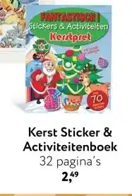 Primera Kerst Sticker & Activiteitenboek aanbieding