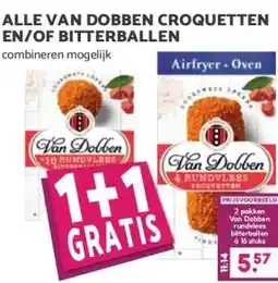 MCD Supermarkt ALLE VAN DOBBEN CROQUETTEN EN/OF BITTERBALLEN aanbieding