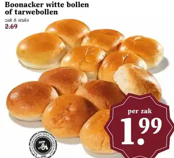 MCD Supermarkt Boonacker witte bollen tarwebollen aanbieding