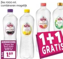 MCD Supermarkt SPA TOUCH aanbieding