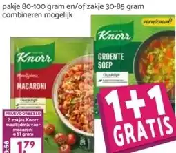 MCD Supermarkt KNORR MAALTIJDMIX EN/OF SOEP aanbieding
