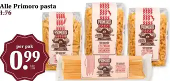MCD Supermarkt Alle Primoro pasta aanbieding