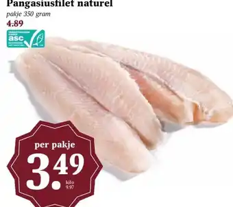 MCD Supermarkt Pangasiusfilet naturel aanbieding