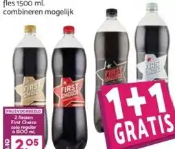 MCD Supermarkt FIRST CHOICE COLA aanbieding