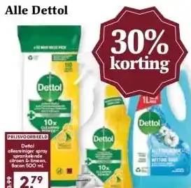 MCD Supermarkt Alle Dettol aanbieding