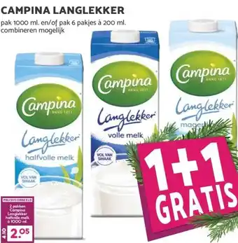 MCD Supermarkt CAMPINA LANGLEKKER aanbieding