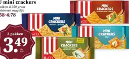 MCD Supermarkt LU mini crackers aanbieding