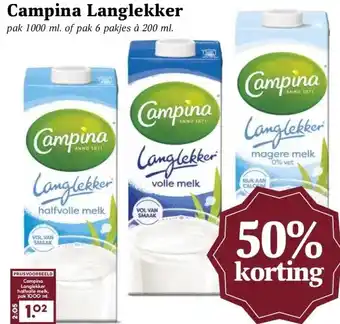 MCD Supermarkt Campina Langlekker aanbieding