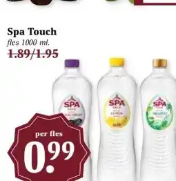 MCD Supermarkt Spa Touch aanbieding
