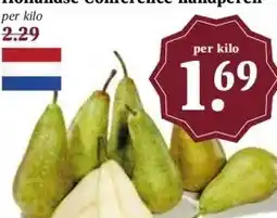 MCD Supermarkt Hollandse Conference handperen aanbieding