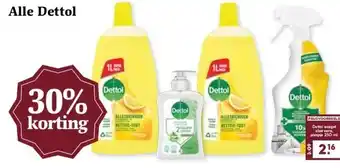MCD Supermarkt Alle Dettol aanbieding